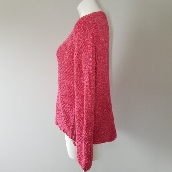 Women’s fuchsia/deep coral Talbots 1X petite thick and soft sweater W1 - Picture 9 of 9